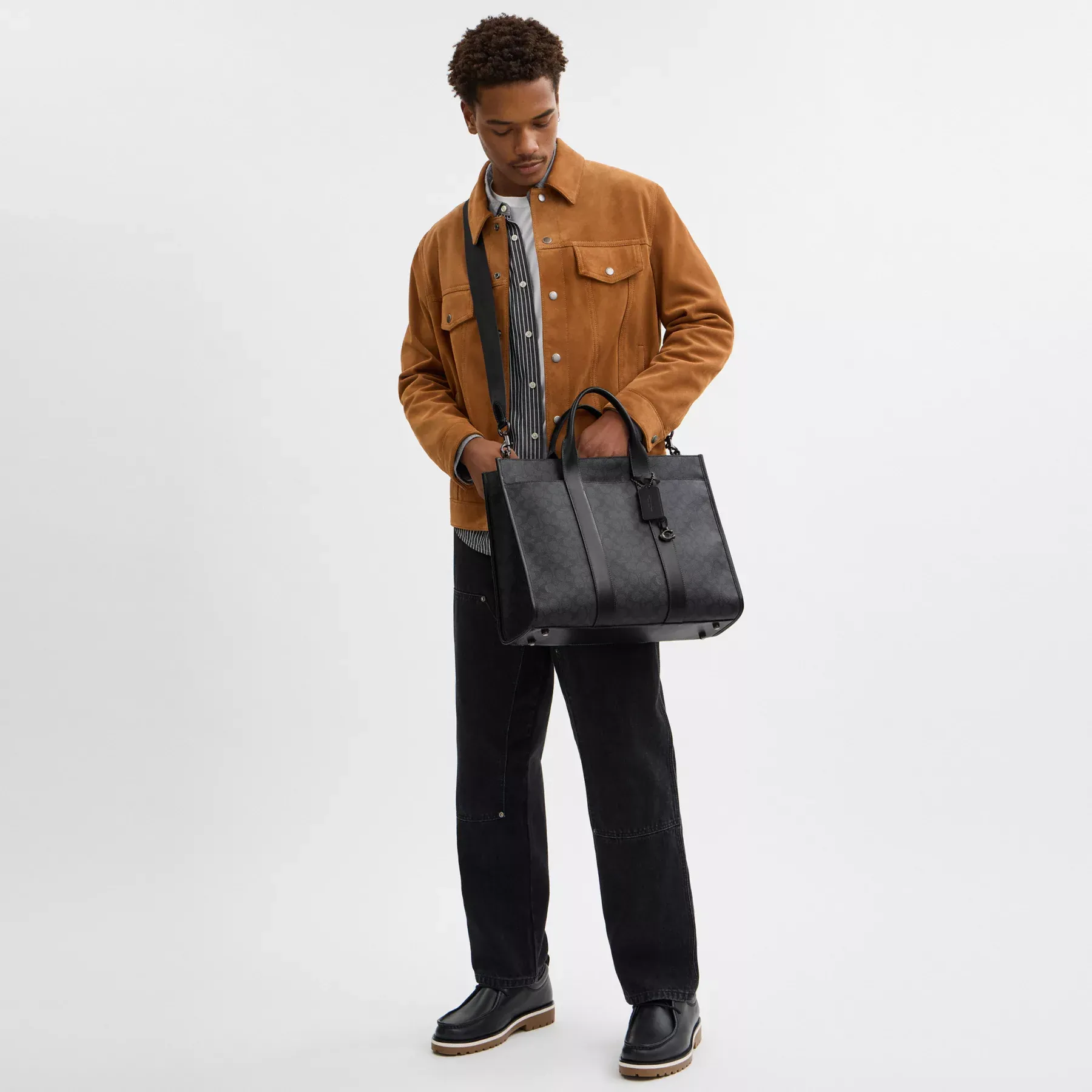 Wesley Tote In Signature Canvas Wesley Tote In Signature Canvas