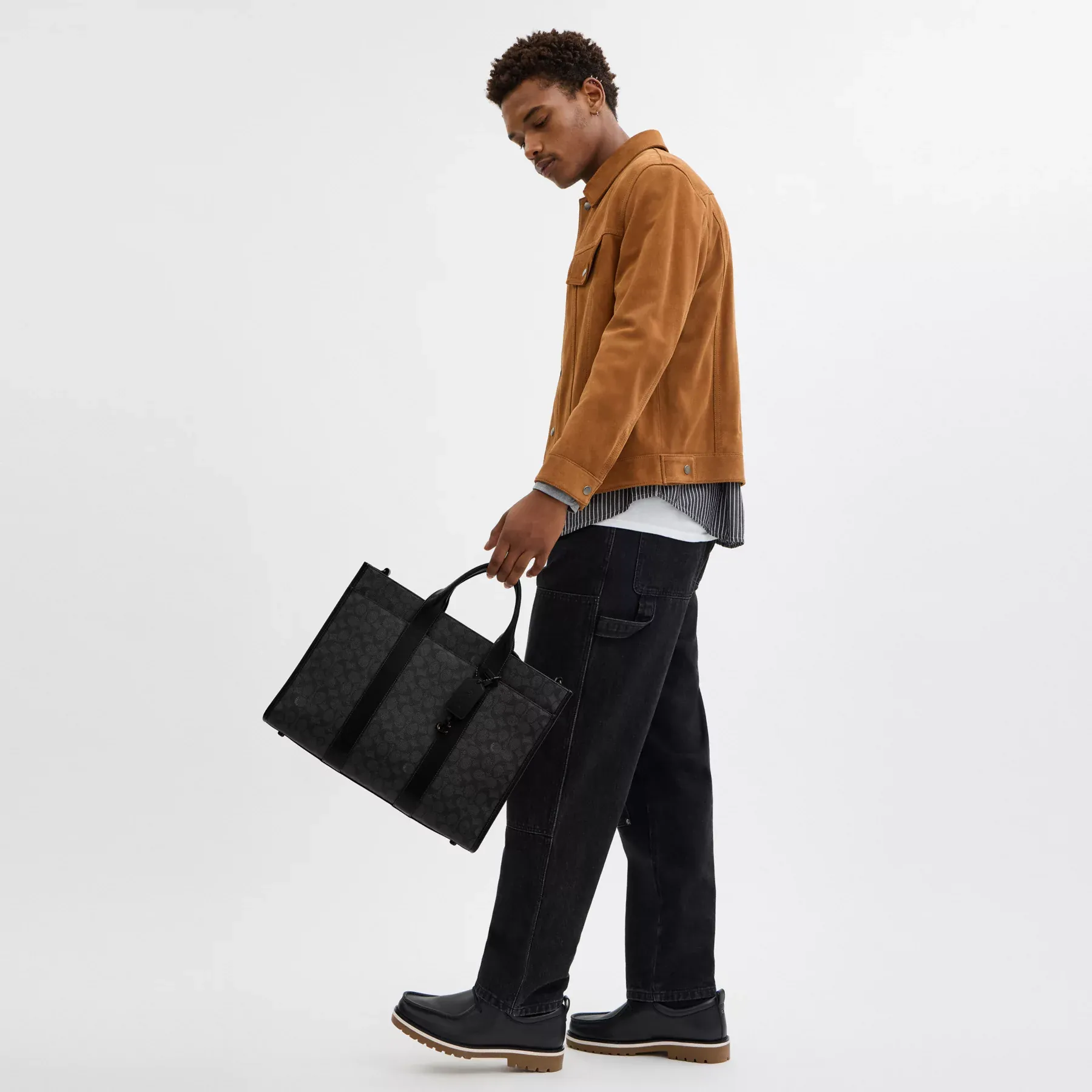 Wesley Tote In Signature Canvas Wesley Tote In Signature Canvas
