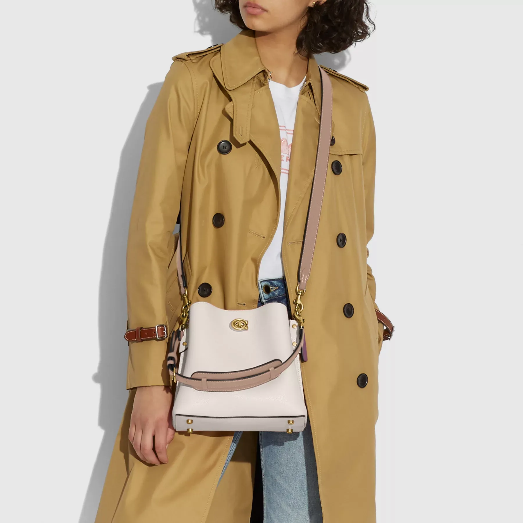 Willow Bucket Bag In Colorblock Willow Bucket Bag In Colorblock