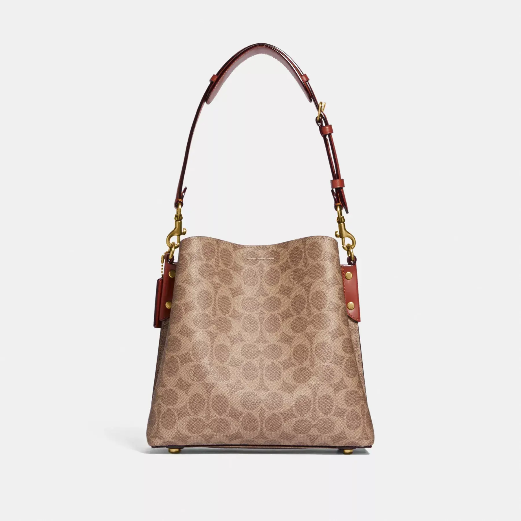 Willow Bucket Bag In Signature Canvas Willow Bucket Bag In Signature Canvas