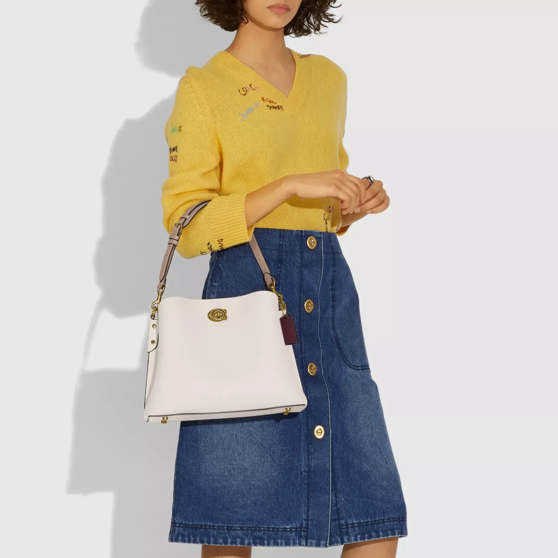 Willow Shoulder Bag In Colorblock Willow Shoulder Bag In Colorblock