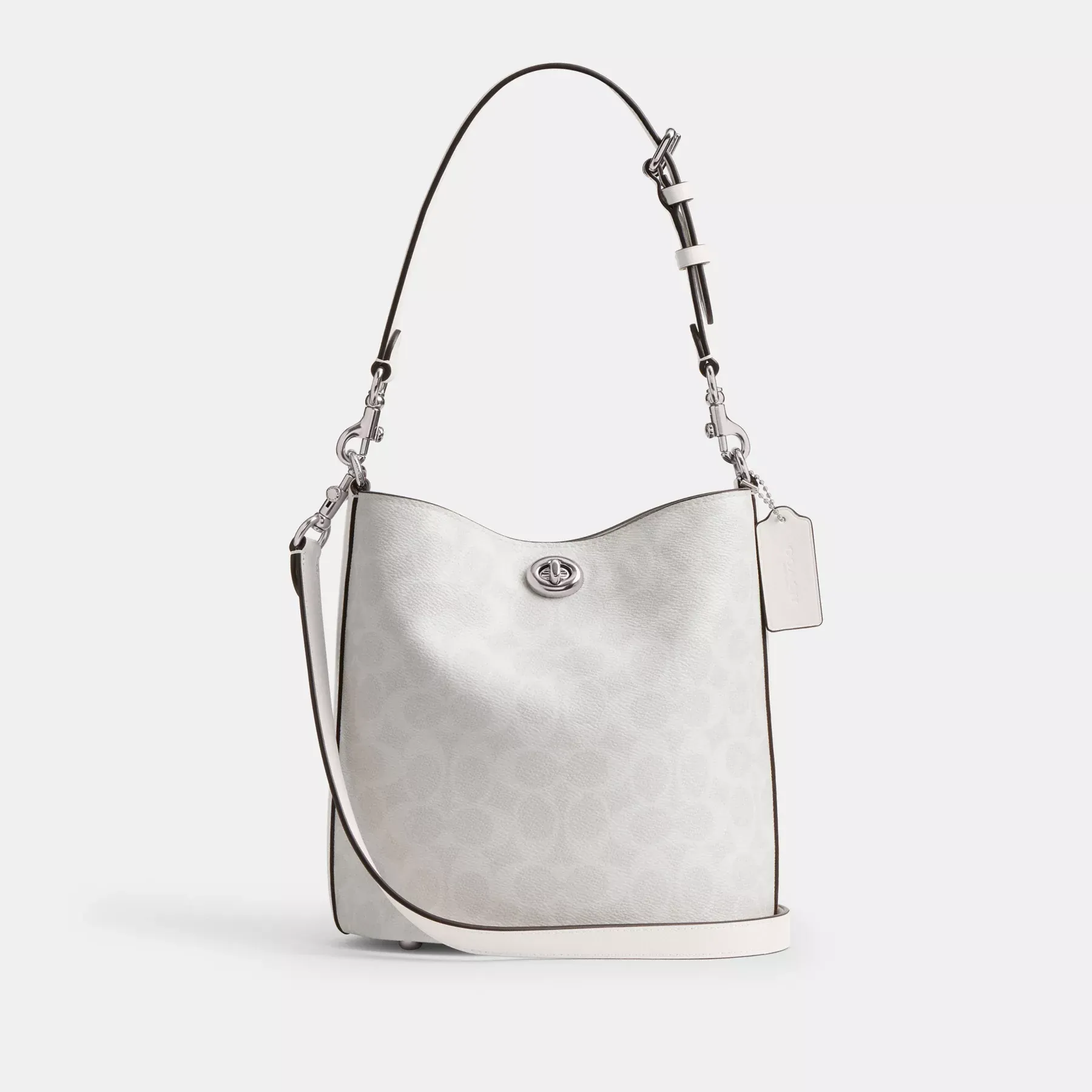 Willow Soft Bucket Bag 19 In Signature Canvas