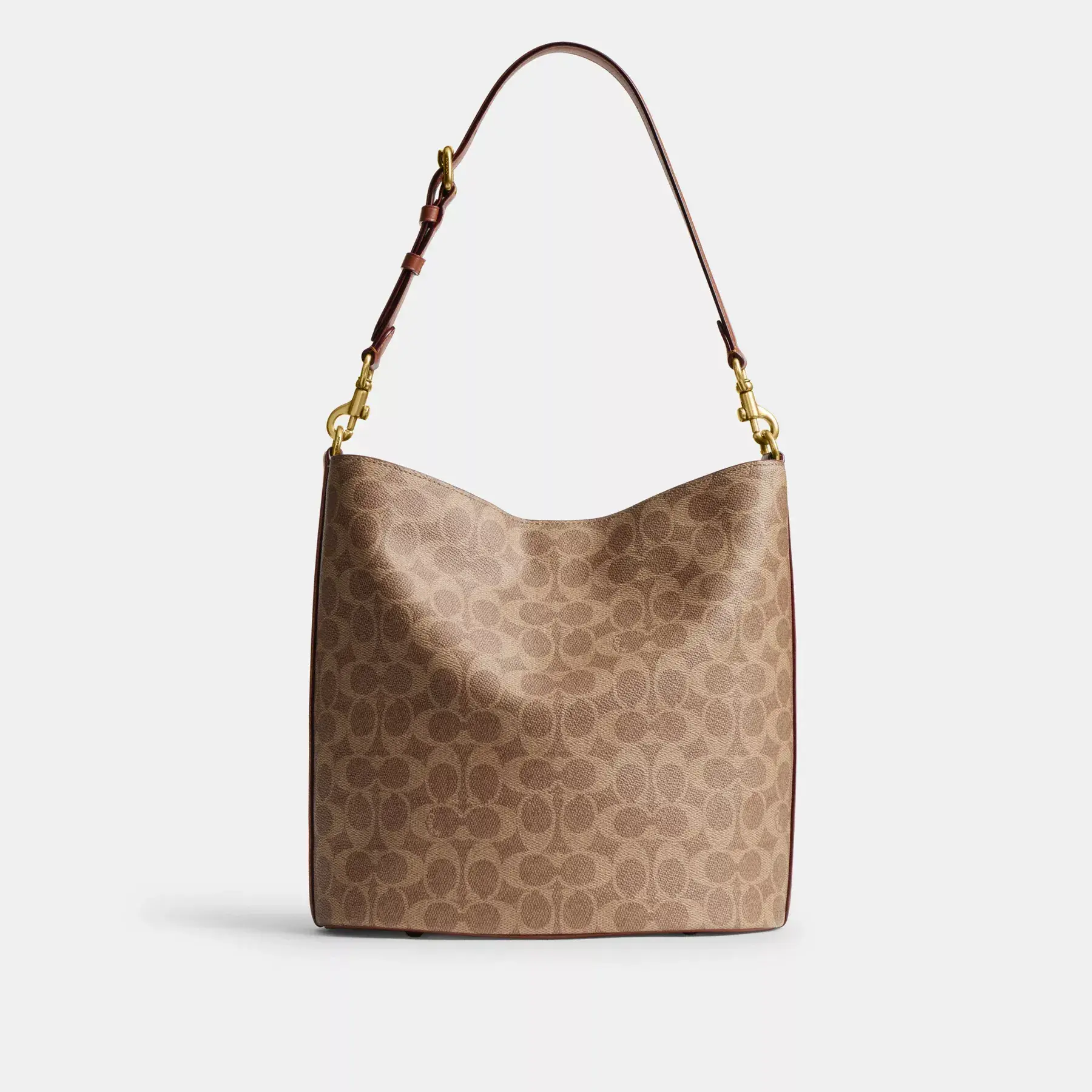 Willow Soft Bucket Bag In Signature Canvas Willow Soft Bucket Bag In Signature Canvas