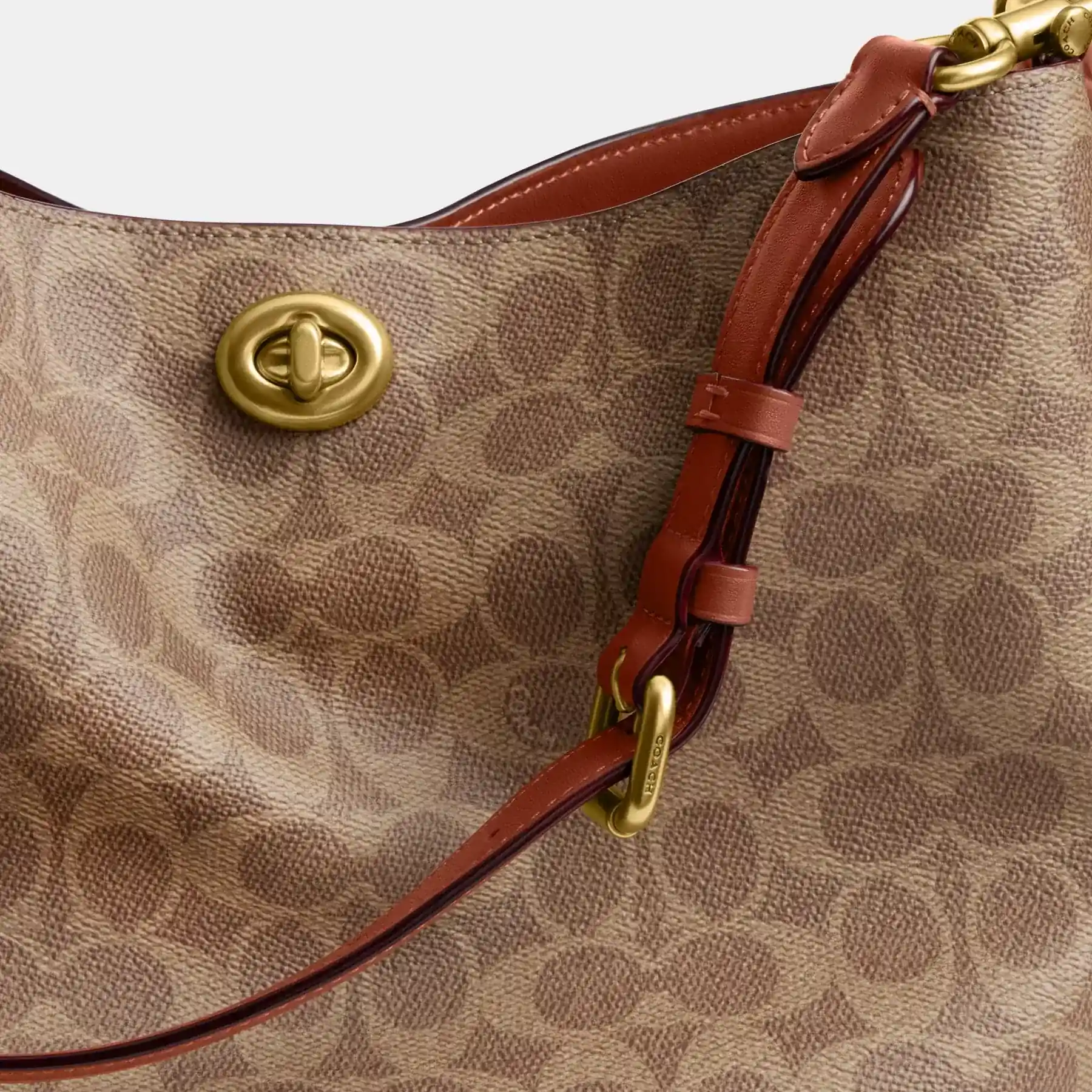 Willow Soft Bucket Bag In Signature Canvas Willow Soft Bucket Bag In Signature Canvas