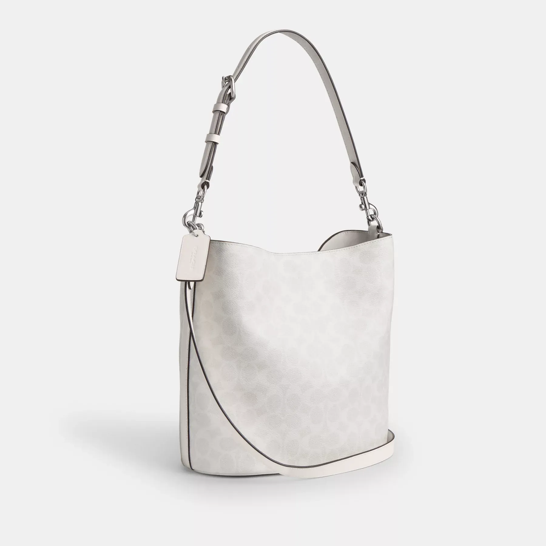 Willow Soft Bucket Bag In Signature Canvas Willow Soft Bucket Bag In Signature Canvas