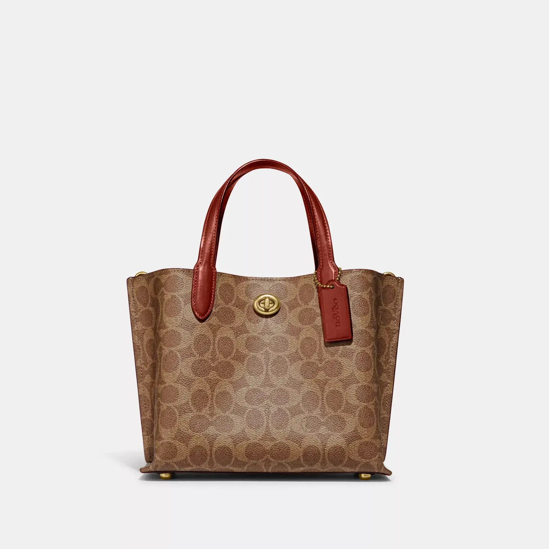 Willow Tote Bag 24 In Signature Canvas