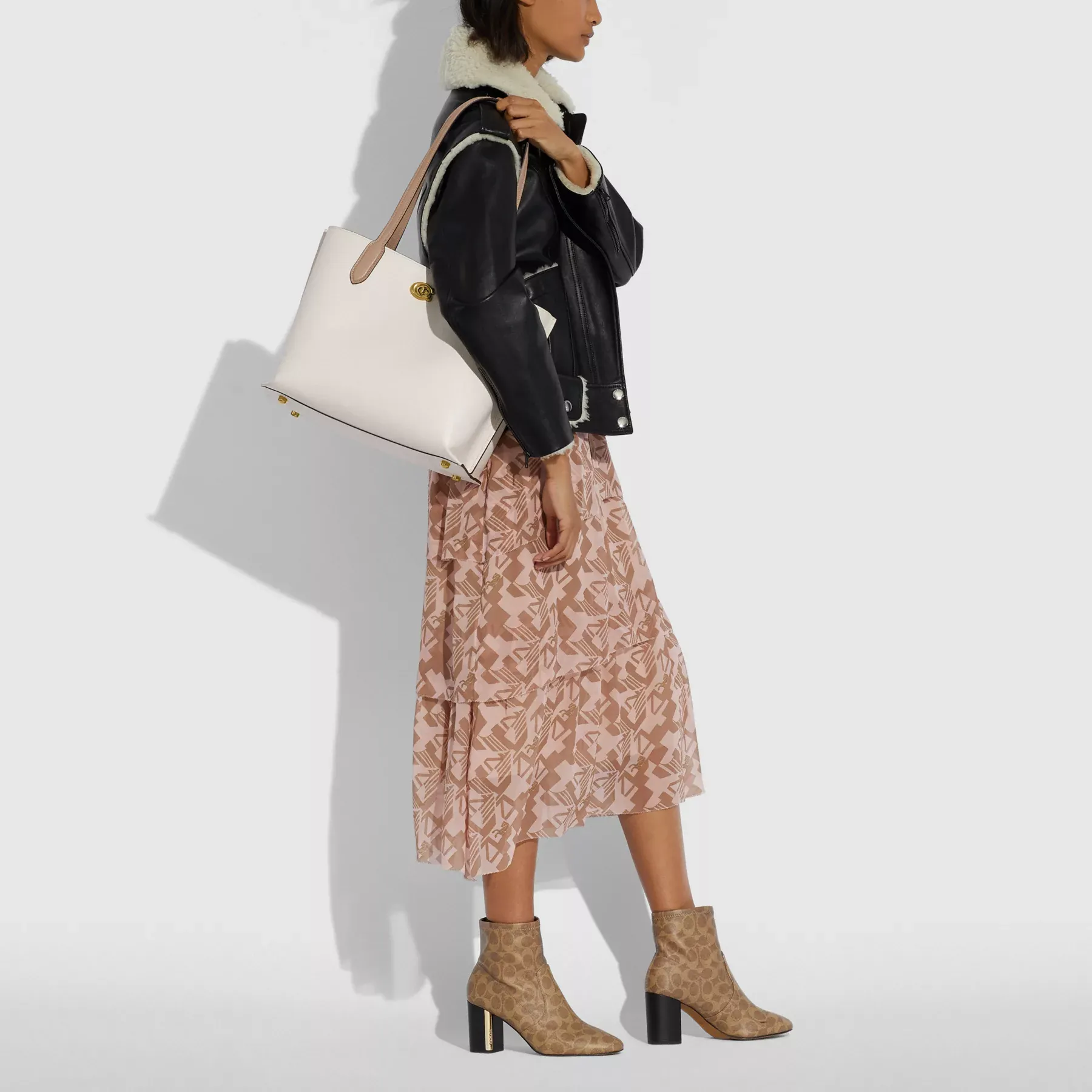 Willow Tote In Colorblock Willow Tote In Colorblock
