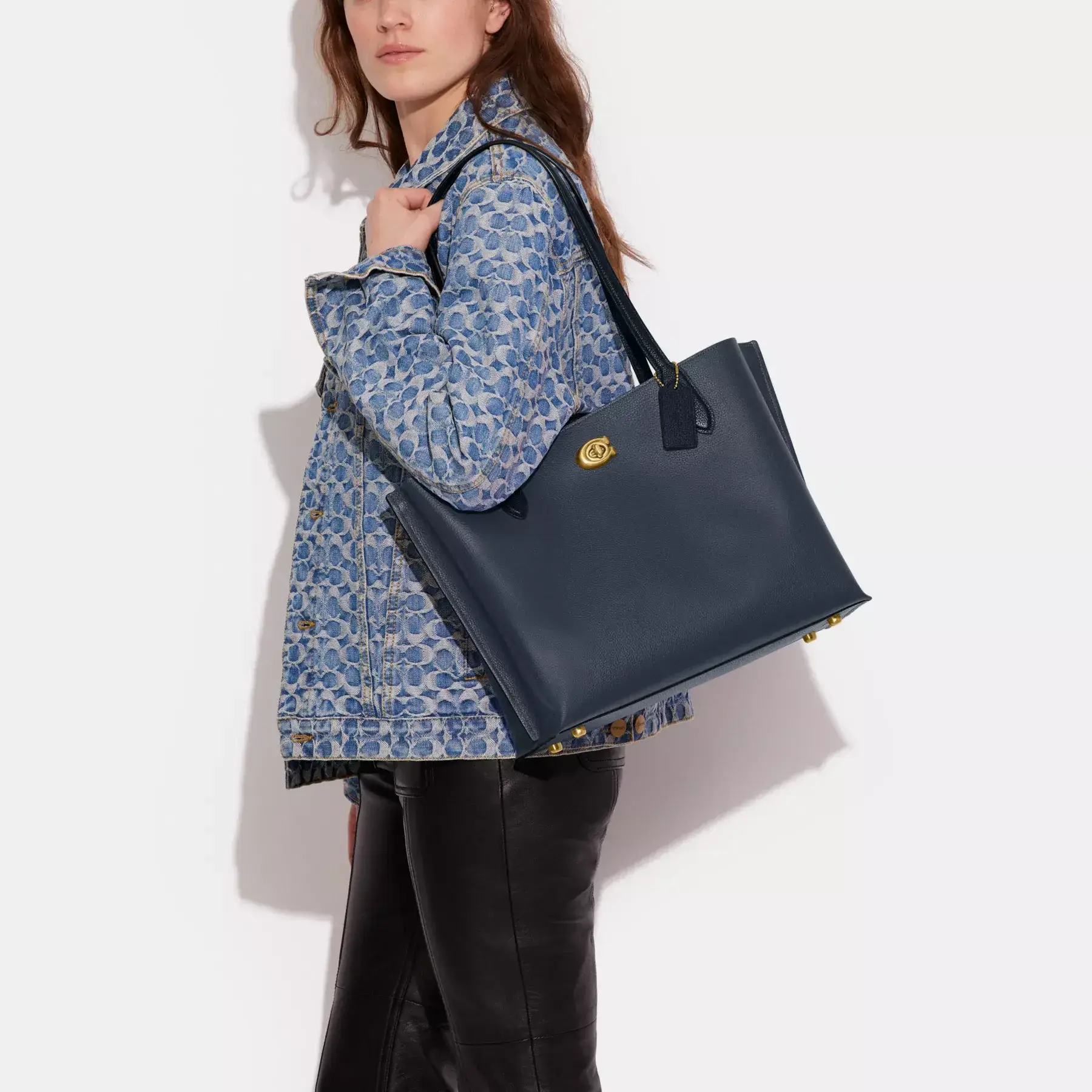 Willow Tote In Colorblock Willow Tote In Colorblock